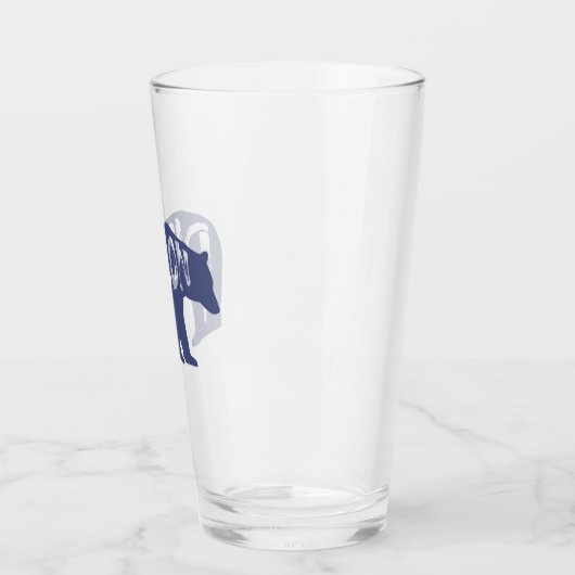 Dillon Colorado Beer Glas (Links)