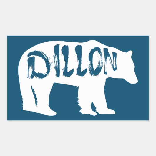 Dillon Colorado Beer Rechthoekige Sticker (Voorkant)