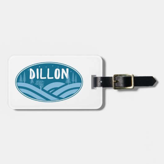 Dillon Colorado Outdoor Bagagelabel (Voorkant horizontaal)