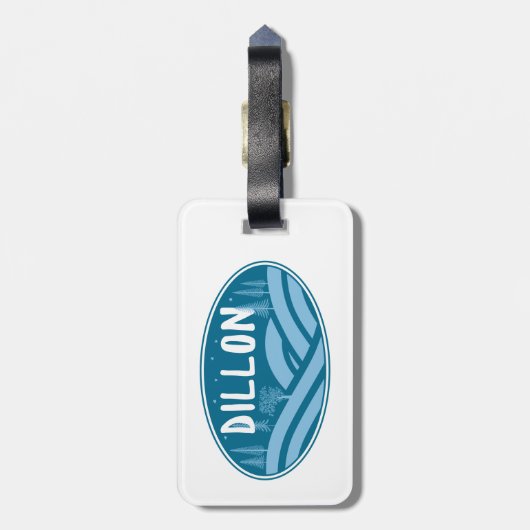 Dillon Colorado Outdoor Bagagelabel (Achterkant verticaal)