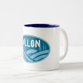 Dillon Colorado Outdoor Tweekleurige Koffiemok (Voorkant rechts)