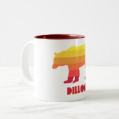Dillon Colorado Rainbow Beer Tweekleurige Koffiemok (Voorkant links)