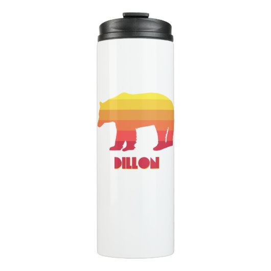 Dillon Colorado Regenboog Beer Thermosbeker (Voorkant)