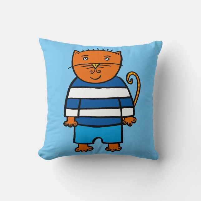 Dillon de kat kussen (Voorkant)