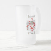 DILLON FAMILY CREST - DILLON COAT VAN WAPENS MATGLAS BIERPUL (Voorkant rechts)