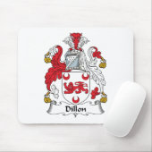Dillon Family Crest Muismat (Met muis)