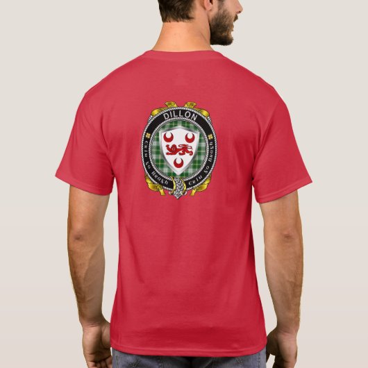 Dillon Irish Shield T-shirt (Achterkant)