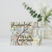 Dillon MT  kaart (Staand voorkant)
