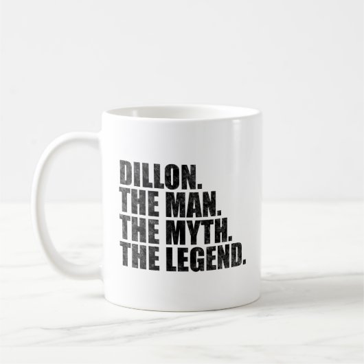 Dillon naam, Dillon De Man De Mythe De Legende Koffiemok (Links)