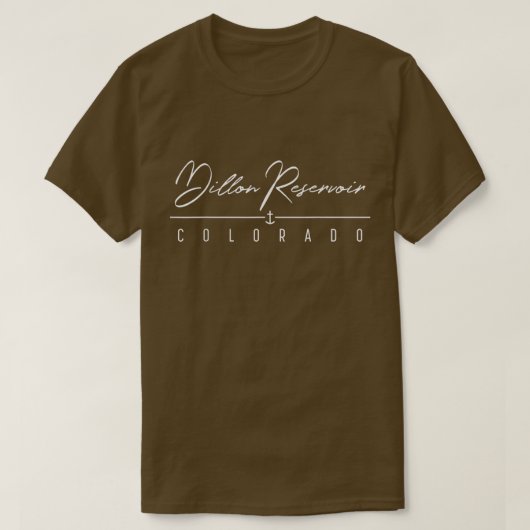 Dillon Reservoir CO T-shirt (Design voorkant)