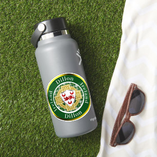 Dillon Shield & Celtic Cross gepersonaliseerd Sticker