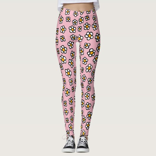 Dillons Madeliefjes Leggings (Voorkant)