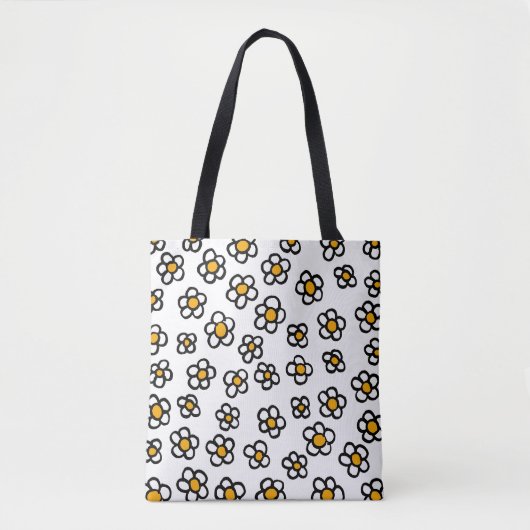 Dillons Madeliefjes Tote Bag (Voorkant)