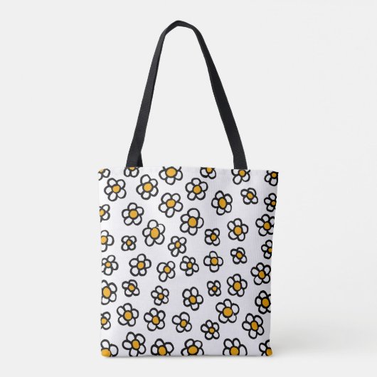 Dillons Madeliefjes Tote Bag (Achterkant)
