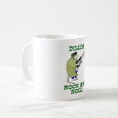Dillos Rock en Roll Koffiemok (Voorkant links)