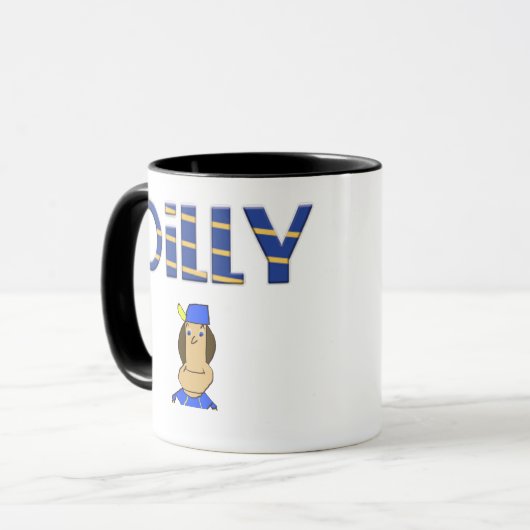 Dilly Combo Coffee Mok 11 0z (Voorkant links)