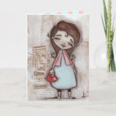 Dilly Dally - Birthday Kaart (Voorkant)