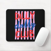 Dilly Dally Club Design Muismat (Met muis)