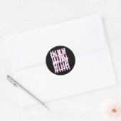 Dilly Dally Club Ronde Sticker (Envelop)