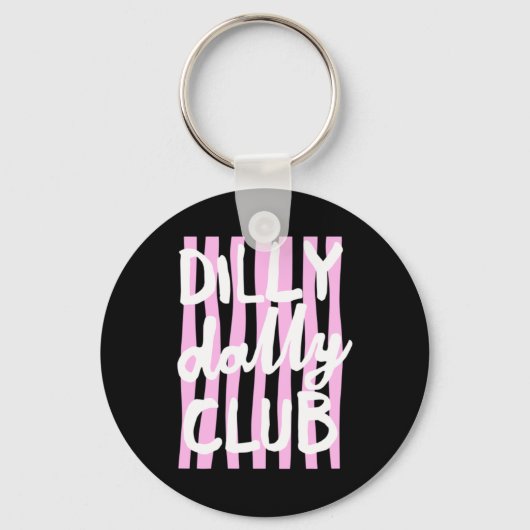 Dilly Dally Club Sleutelhanger (Voorkant)