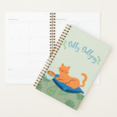 Dilly Dallying Oranje kat Planner (Display)