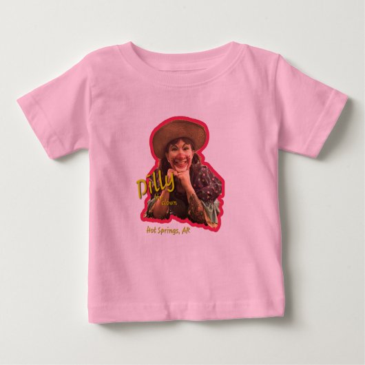 Dilly de clown kinder shirt (Voorkant)