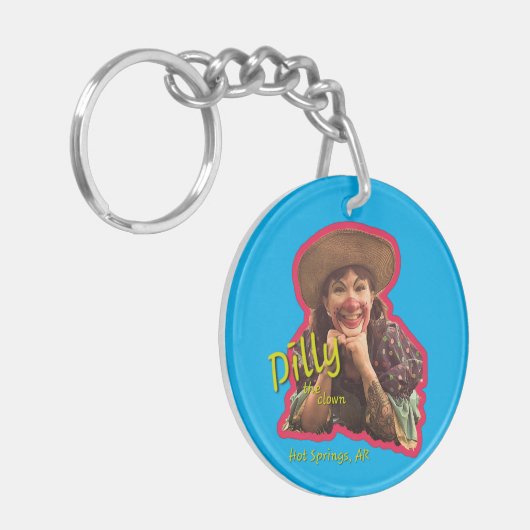 Dilly de clown sleutelhanger (Voorkant Links)