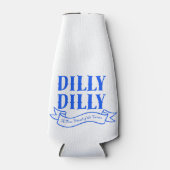 Dilly Flessenkoeler (Blauw) Flesjeskoeler (Voorkant)
