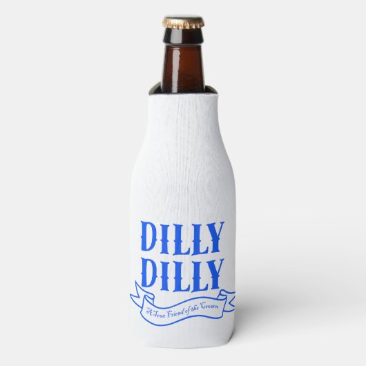 Dilly Flessenkoeler (Blauw) Flesjeskoeler (Fles Voorkant)