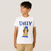 Dilly Kid's All In One T-Shirt Wit (Voorkant volledig)