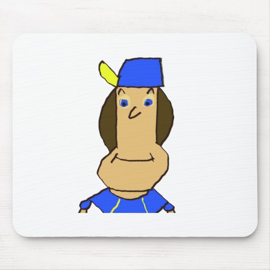 Dilly Mousepad Muismat (Voorkant)