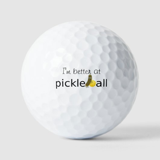 Dilly-O Pickleball Golf Ball Golfballen (Voorkant)