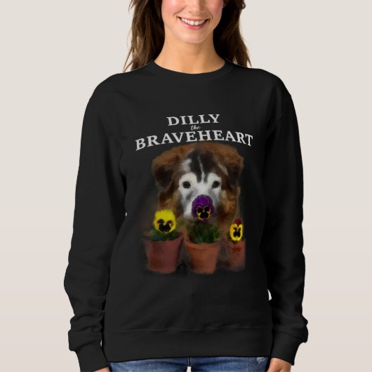 Dilly the Braveheart Blind Rescue Dog Friend of th Trui (Voorkant)