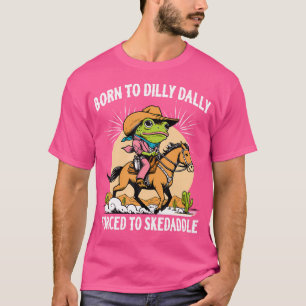 Dilly werd geboren als zoon van Dally, die gedwong T-shirt