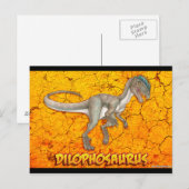 Dilophosaurus-briefkaarten Briefkaart (Voorkant / Achterkant)