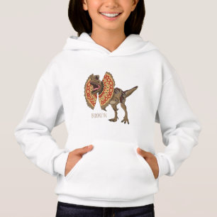 Dilophosaurus cartoon illustratie