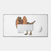 Dilophosaurus cartoon illustratie bureaumat (Keyboard & Muis)