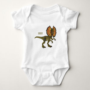 Dilophosaurus cartoon illustratie romper