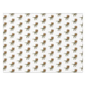 Dilophosaurus cartoon illustratie tafelkleed (Voorkant (Horizontaal))