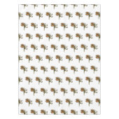 Dilophosaurus cartoon illustratie tafelkleed (Voorkant)