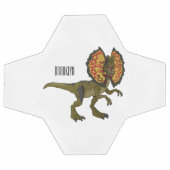 Dilophosaurus cartoon illustratie voetbal (Enkel)