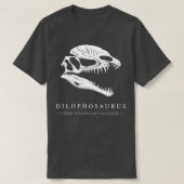Dilophosaurus dinosaurus t-shirt (Design voorkant)