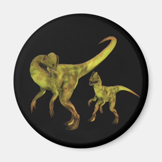 Dilophosaurus Magneet (Voorkant)