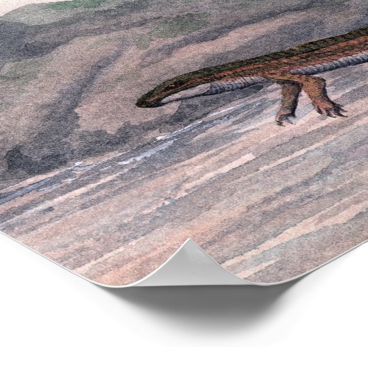 Dilophosaurus Print (Hoek)