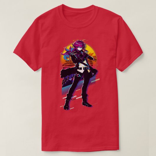 Diluc Genshin Impact T-shirt (Design voorkant)