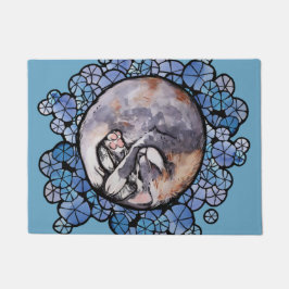 Dilute Calico Cat Cuddles Maine Coon Cats Deurmat