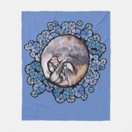 Dilute Calico Cat Cuddles Maine Coon Cats Fleece Deken