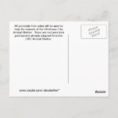 Dilute Tortoiseshel Kitten Briefkaart (Achterkant)