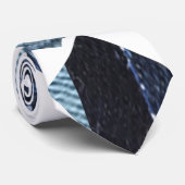 dim blue mummy halloween stropdas (Opgerold)