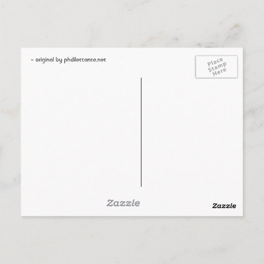 Dim Design.2 Briefkaart (Achterkant)